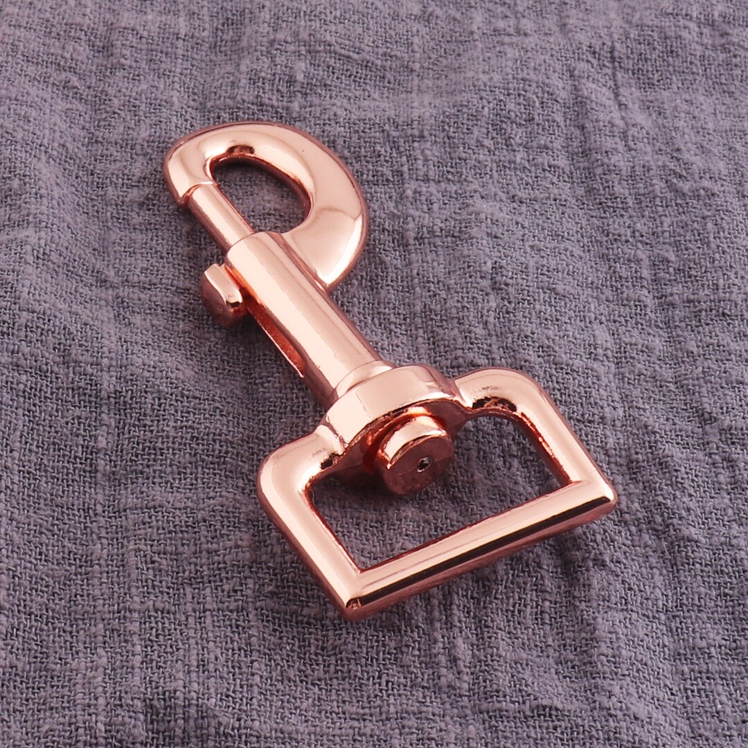 Swivel Clasp Rose Gold Heavy Duty Swivel Dog Leash Clasp Snap Hook