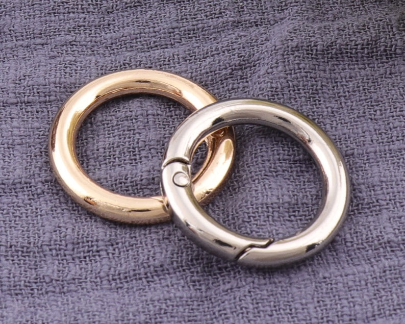 6pcs Gold /Silver Spring Buckle Metal Snap Clasp Trigge 6pcs Gold /Silver Spring Buckle Metal Snap Clasp Trigge