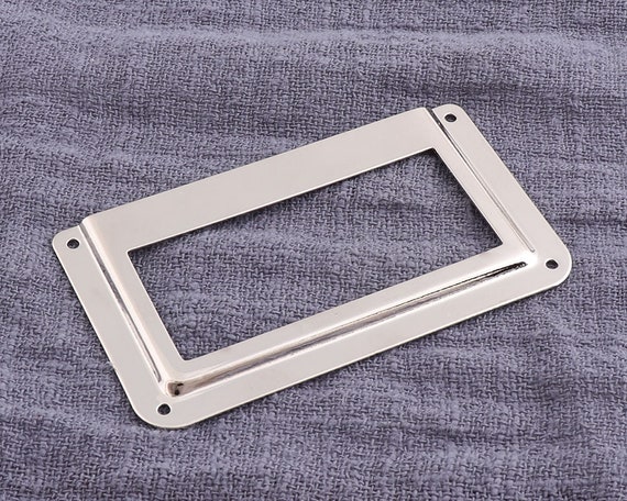 6pcs 48mm Silver Metal Labels Frames With Screws Drawer Etsy