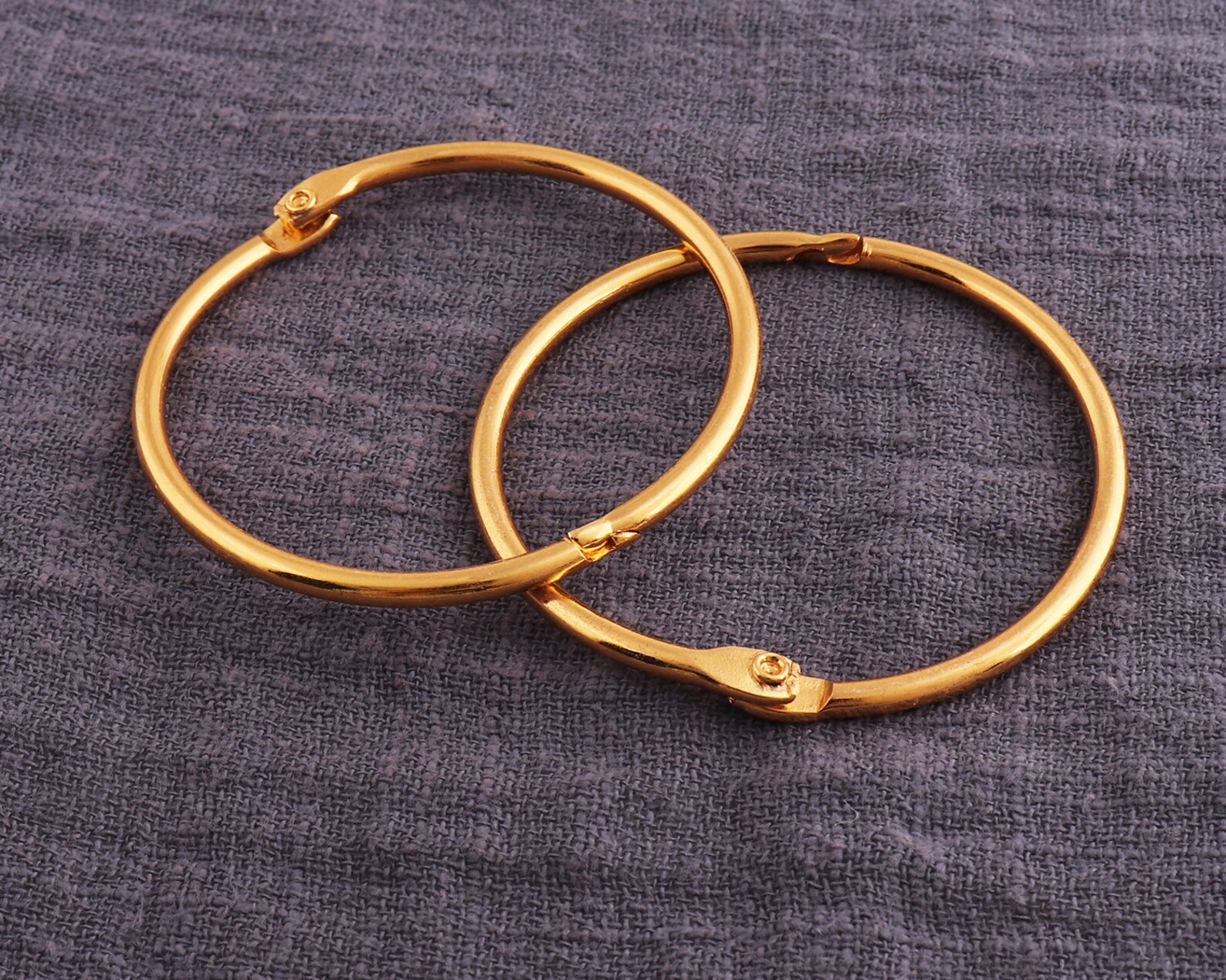 51mm Gold Purse Metal O Rings Purse Ring Connector 4pcs O Etsy