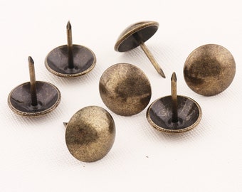 Upholstery Tacks/Nails/Furniture tacks/Thumb tacks/16mm Box thumb tacks/Sofa nail,Decorative Tacks*30pcs