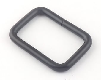 Belt buckle,Black Adjustable buckle,1 1/3''(32mm) Metal buckle,Suspender buckle,Bag buckle,Handmade buckle-10pcs