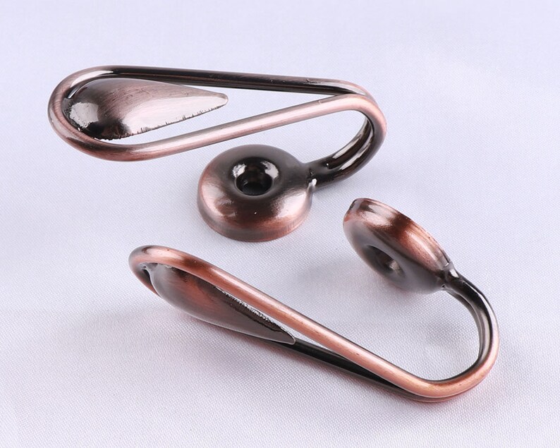 35mm Copper Decorative Hooks Antique Curtain Tie Backs 35mm Copper Decorative Hooks Antique Curtain Tie Backs