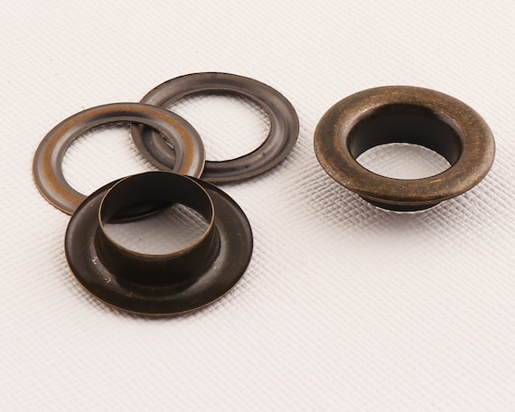 Bronze Metal Eyelets , 20set Eyelets Grommets With Washers, 13mm