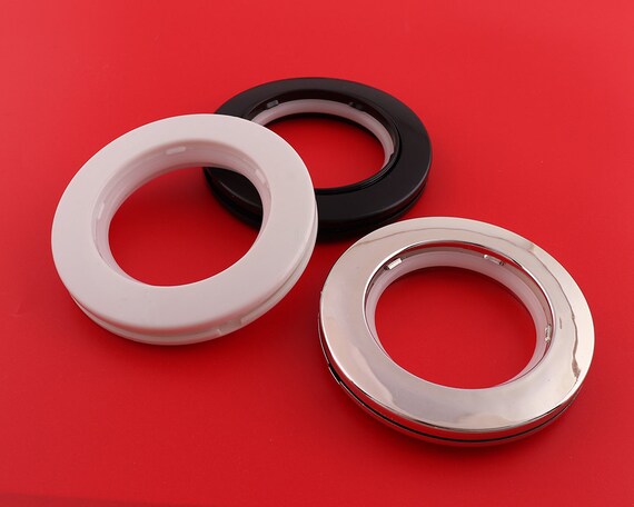 Hardware 4pcs Curtain Plastic Eyelets Grommets Rings For Home