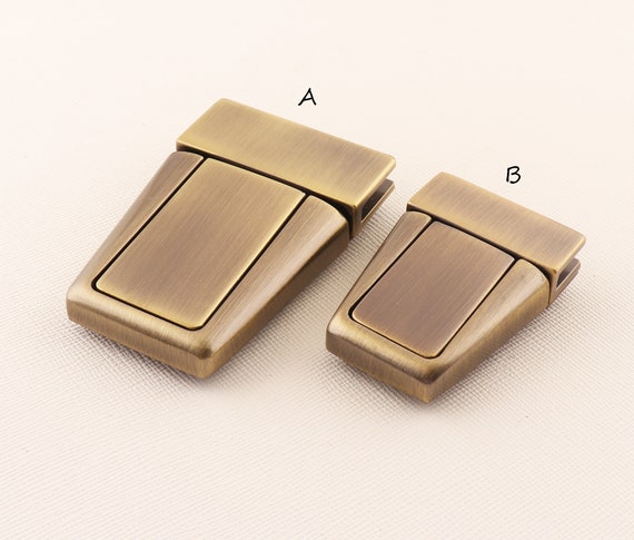Tongue Lock - Antique Brass Tongue Lock - Antique Brass
