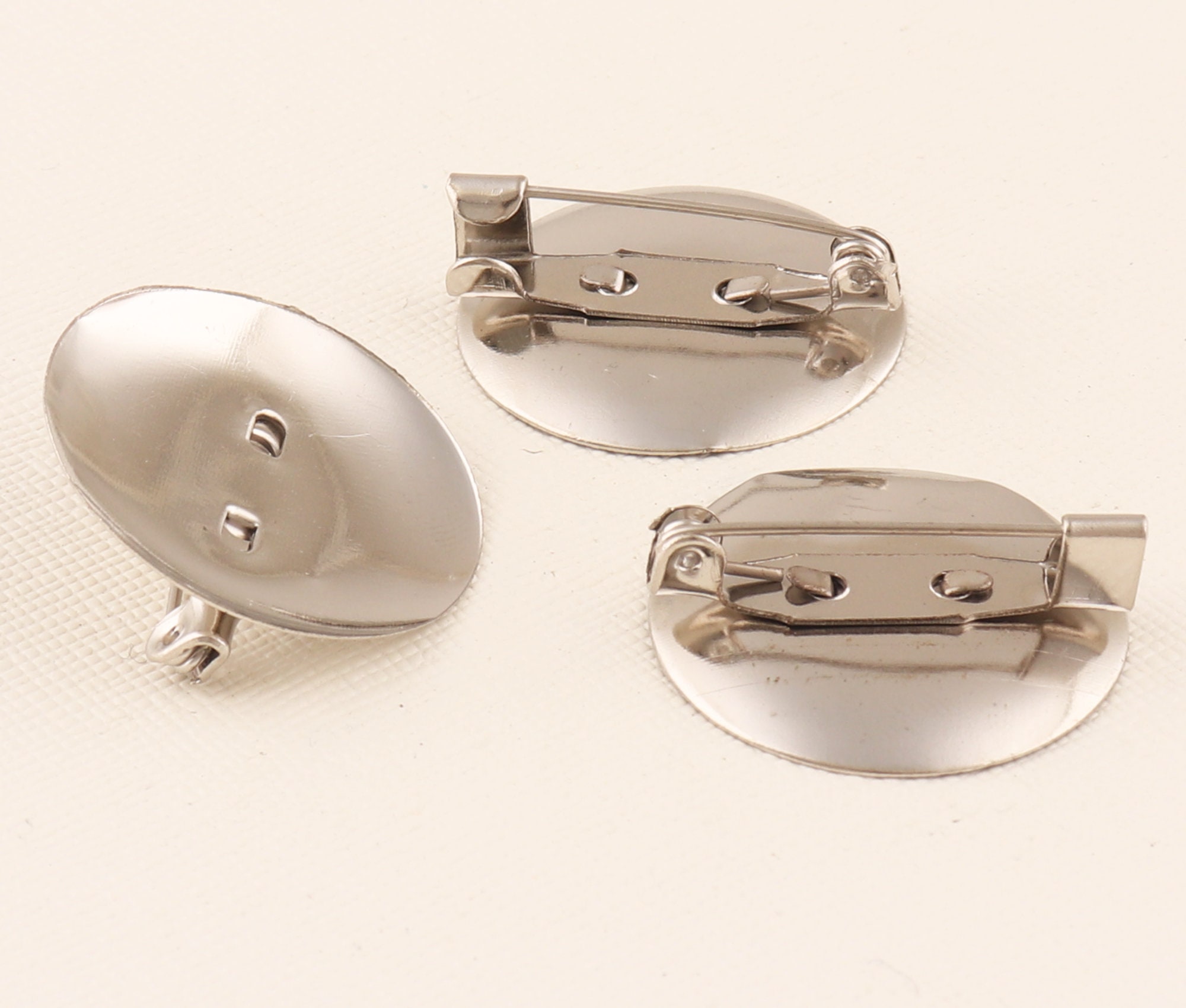 Silver Safety Pin 25mm Decorative Pins 50pcs Push Pins Pins Etsy UK