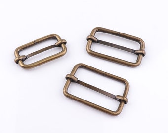 6Pcs Bronze  handmade buckle, Leather Buckle,bag buckle,Luggages Buckle,Tote Buckle,buckle for sale，Purse Buckle - 40mm 38mm 32mm