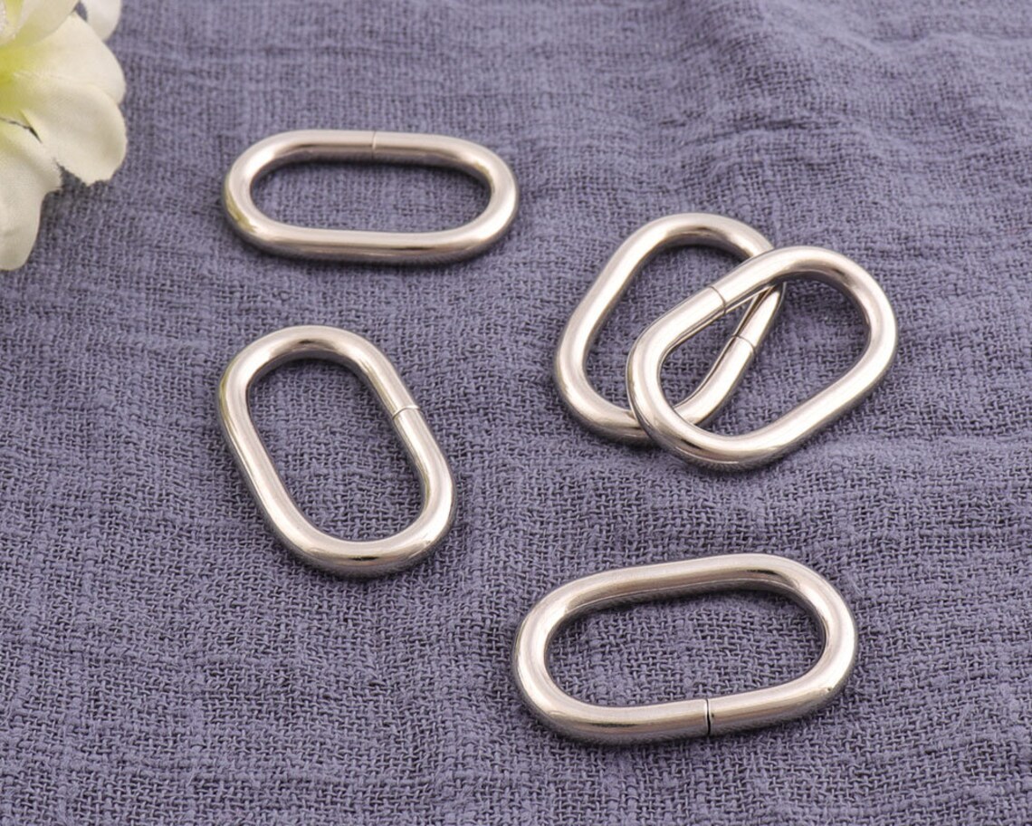 10pcs Silver handbag o ringsmall silver round ringmetal O Etsy