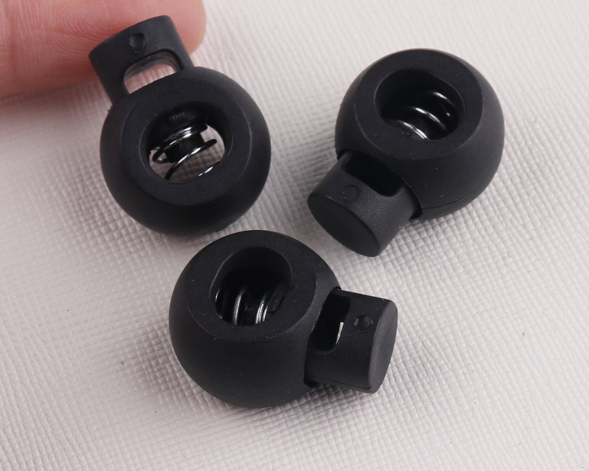 50pcs Paracord cord lock/23mm Cord Lock Spring Loaded for Etsy