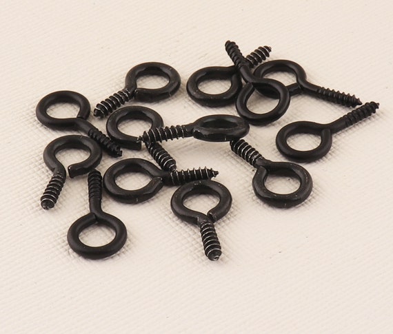 20 Pack 40mm Eye Hooks - Screw Hooks For Hanging Hammocks, Swings, Planters & More