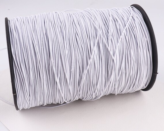 Elastic Cord String for Bracelets Necklace Beading 20Yards 1mm Round Rope Band