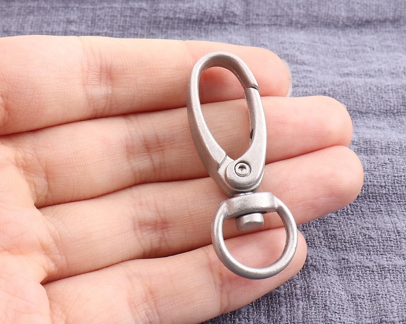 12mm 6pcs Gray Lobster Swivel Clasps handbag snap,swivel snap,Trigger Snap Hooks,swivel hook,Lobster Hook,purse hardware 12