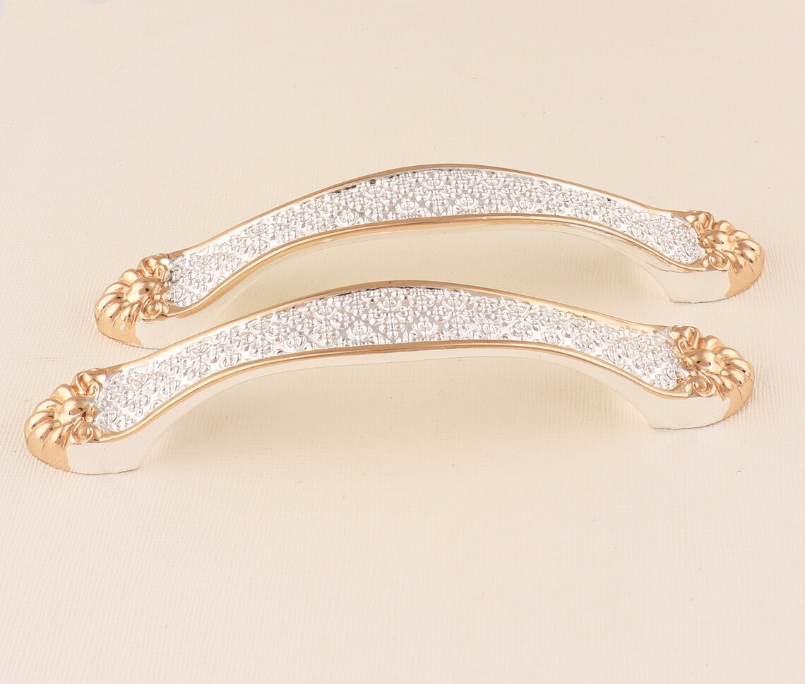 Drawer Pullsfurniture Pullslight Gold Handle Pull127mm Etsy