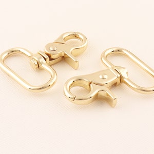 Chain clasp,Spring clasp,Metal clasps,Purse clasp,32mm Lobster clasp,Swivel hook,6pcs Clasp ring, Swivel snap hooks