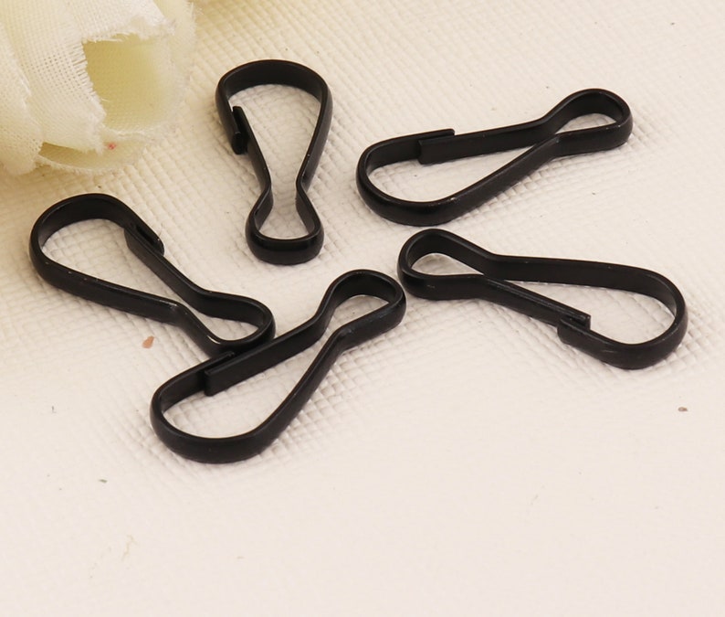 Lanyard Hook Clasp/lanyard Hook Clips/20mm Zipper Pulls Purse Etsy