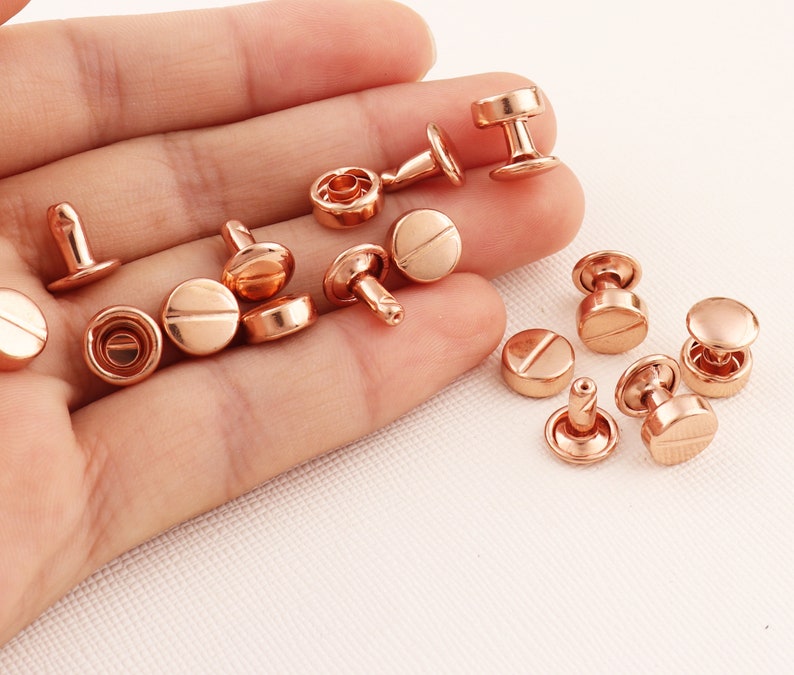 Decorative Rivets Metal Rivets 200set Rivets and Studs 8mm Etsy