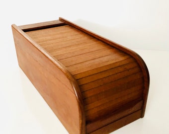 Kalmar Teak Storage Bin 1960s70s Vintage