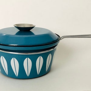 Catherineholm Turquoise Blue Lotus 7.5” Saucepan