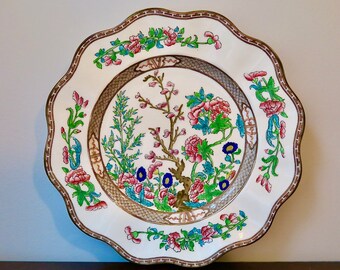 Coalport Indian Tree Coral Bread & Butter Plate s 5 7/8" 