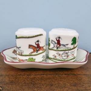 Hunting Scene by Coalport - Etsy