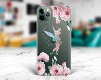 Tinker bell case iPhone 14 Pro Max Case iPhone 8 Plus Case Samsung S23 Ultra Floral iPhone XR Case Samsung Note 10 Case Samsung S10 Plus