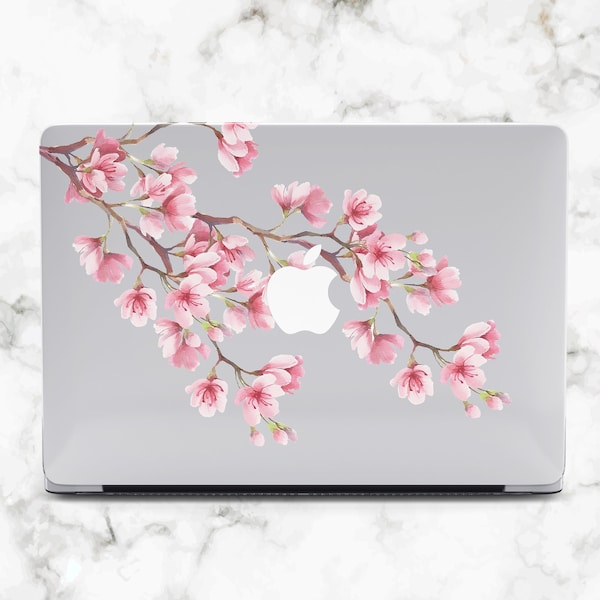 Cherry Blossom MacBook Pro 13 Case Sakura Flowers MacBook Air 13 Case Floral MacBook Case MacBook Pro 16 Case MacBook Pro  16 2024 Case