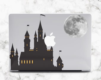Magic Castle MacBook 13 Hard Case MacBook  air 13 Cover MacBook Pro 16 Case Full Moon Mac Pro 13.3 Case MacBook 15 inch Case MacBook 2024