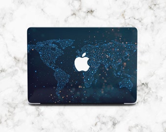 World Map MacBook Air 15 Case MacBook Air 16 Case MacBook Pro Retina 13 Case Map MacBook Pro 13 2023 Case MacBook Hard Case Mac Pro 15