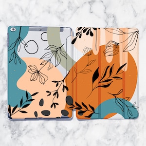 Apple Pad 10.2 Cover iPad 10th generation Modern Abstract iPad Pro 11 2022 Nature Leaves iPad Mini 6 Case iPad Air 5 Case iPad Pro 10.5 Case