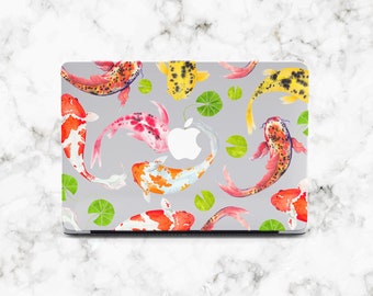 Macbook Air 15 Hard Case,Macbook Air Case,Koi MacBook Case,Macbook Air 15 Case,MacBook Air 13 Cover,MacBook Pro 16 Cover,MacBook Pro 14