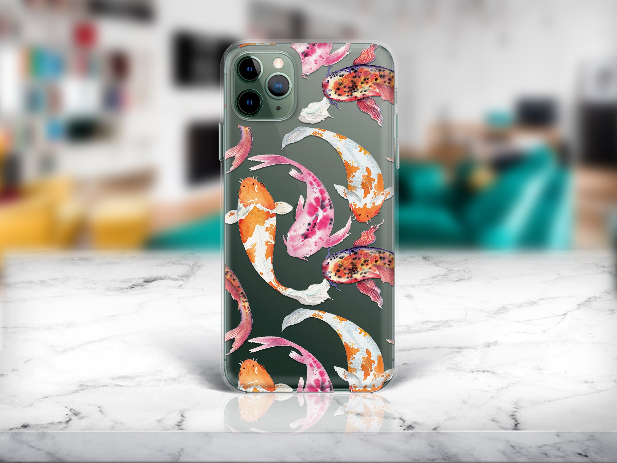 Koi Fish iPhone 11 Pro Max Case Carp Koi Samsung Note 20 Case | Etsy