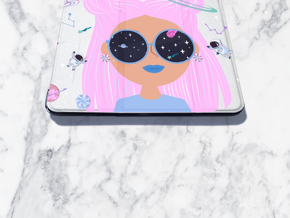 Cute Girl iPad 10.2 2019 Case Space iPad 7th generation Sweets | Etsy