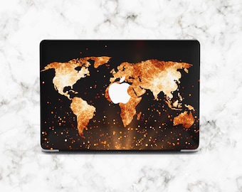 World Map MacBook Air 15 Case MacBook Air 16 Case MacBook Pro 13 Case Map MacBook Pro 13 2023 Case MacBook Hard Case Mac Pro 15