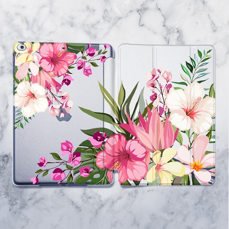 IPad Pro 9.7 inch case Floral iPad 9.7 case Flowers Watercolor Etsy