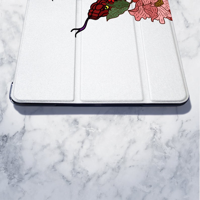 Snake iPad 9.7 2018 case Roses iPad Pro 10.5 case iPad Mini 4 Flowers case iPad Pro 9.7 case iPad Air 2019 case iPad 2017 case iPad cover