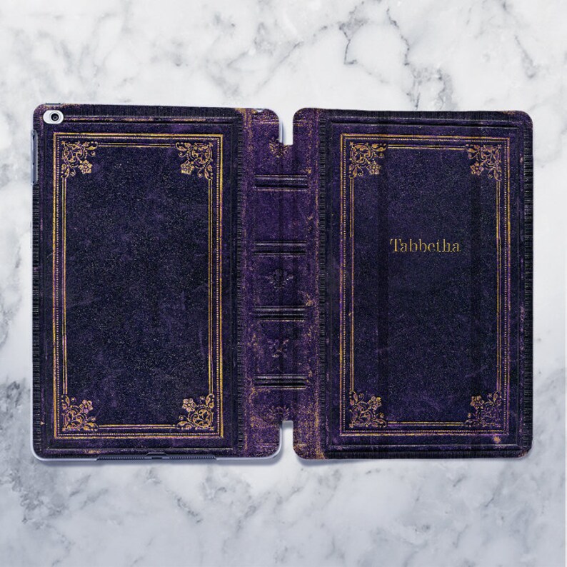 Personalized Ipad Pro 9.7 Case Retro Book Ipad 2017 Case Etsy