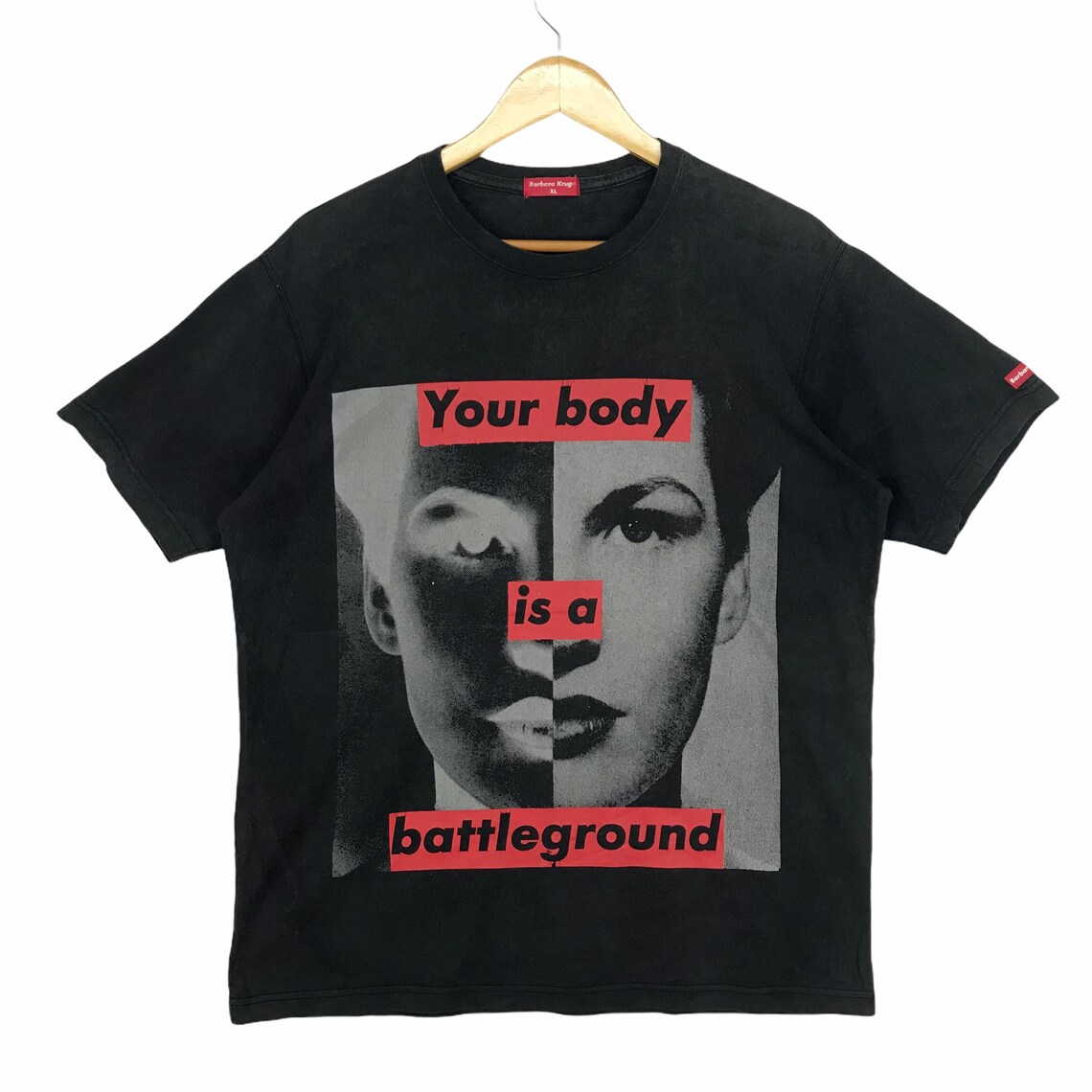 Vintage BARBARA KRUGER Your Body Is A Battleground Big