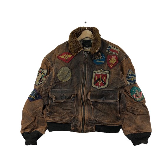 Vtg 80 AVIREX TOP Gun Far East Cruise 
