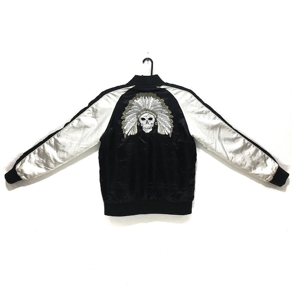 Vintage SUKAJAN APESTEIN Reversible Jacket Skull E