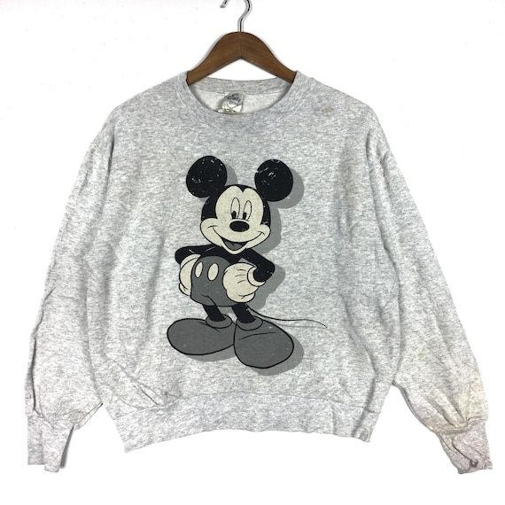 mickey mouse grey sweater