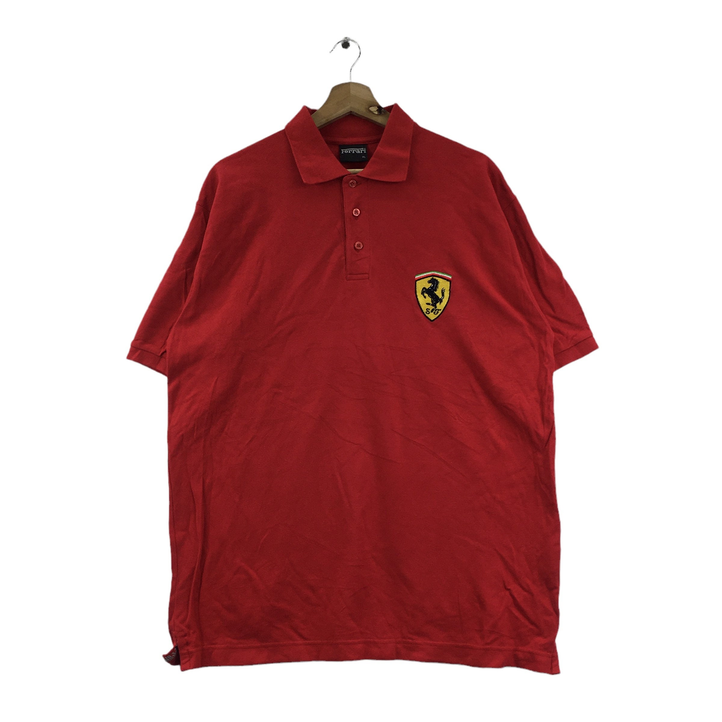 Ferrari Polo Shirt - Etsy