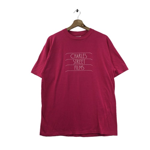 Vtg 1986 CHARLES STREET FILMS Summer Tour shops Tee Shirt Movie Play Theater