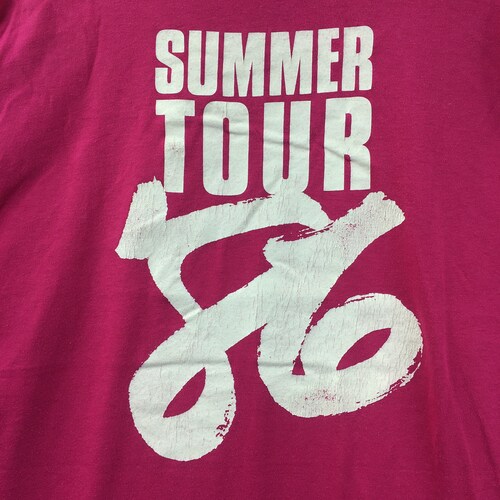 Vtg 1986 CHARLES STREET FILMS Summer Tour shops Tee Shirt Movie Play Theater