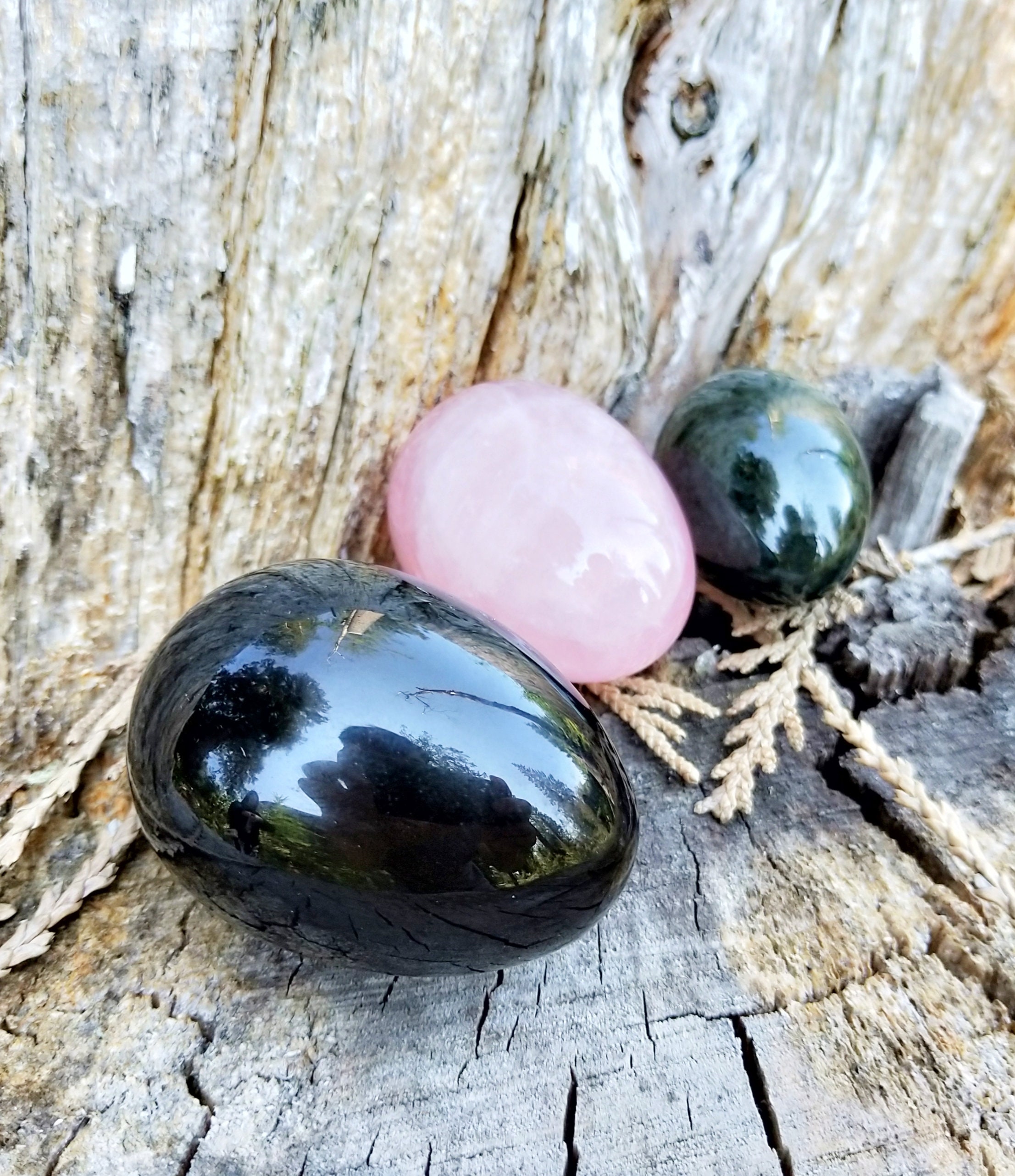 Most Wanted Jade Yoni Egg Set of 3DRILLED or Undrilled Etsy