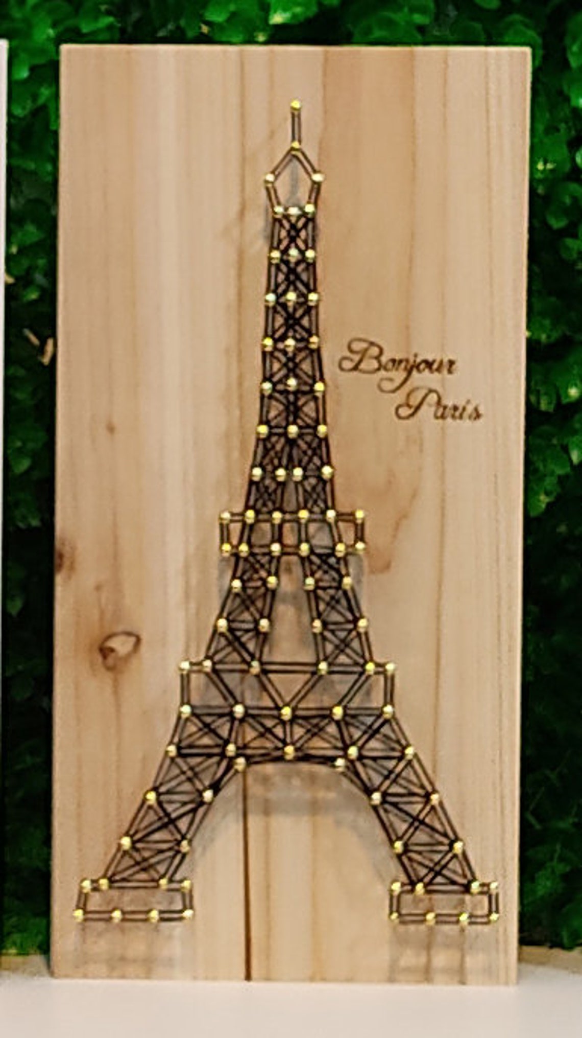 Pdf/ eiffel tower String art patterns Etsy