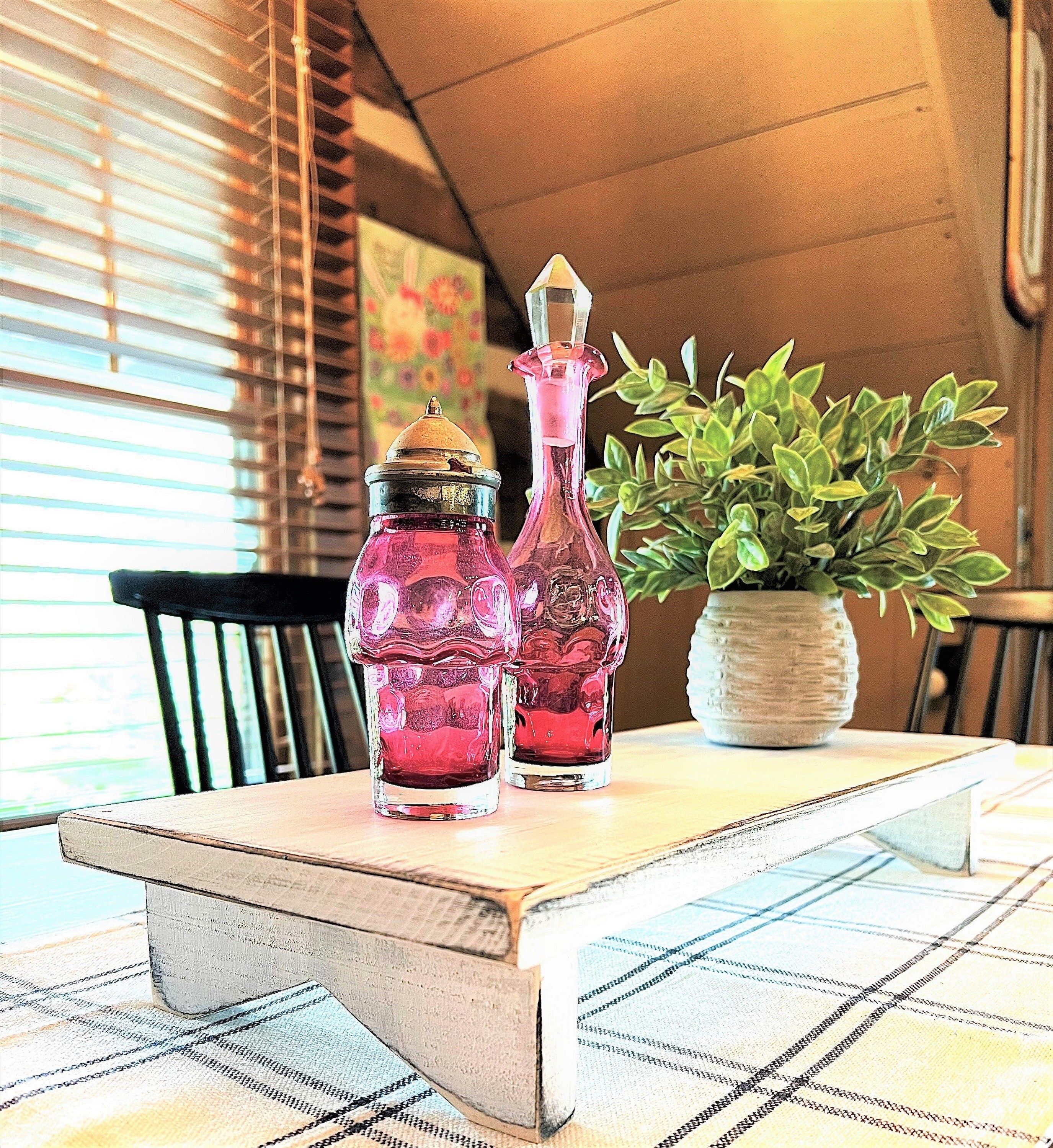Wood Table Riser | Farmhouse Style Table Decor | 18