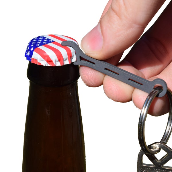 Titanium Brew Soldier Bottle Opener