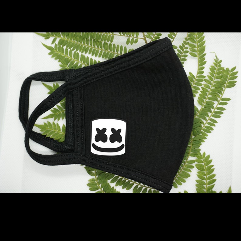 Marshmello Face Mask Mello Gang Face Mask DJ Mask Rave Etsy