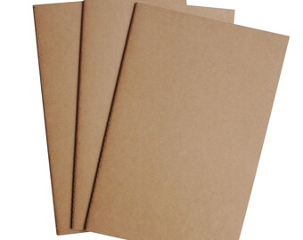Traveler's Notebook Inserts – Large 120gsm Paper, Set of 3